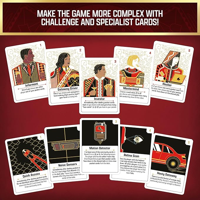 Thames & Kosmos: The Gang - Cooperative Poker Card Game
