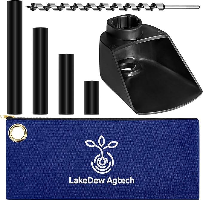 Lakedew Soil Sampler Drill Set No Sweat No Clean up