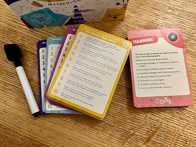 CDSK Travel | A Travel-Friendly Version of The Millennial Trivia Game | Over 800 New Questions | Ages 14+ | 2 to 16 Players | 45 Min
