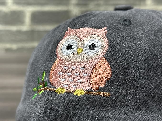 Adjustable Embroidered Animal Baseball Hat for Toddler Kid