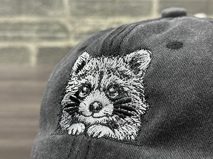 Adjustable Embroidered Animal Baseball Hat for Toddler Kid