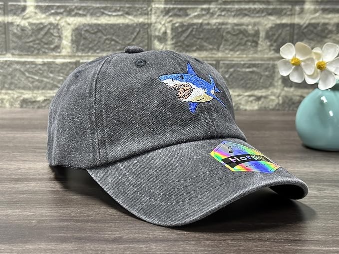 Adjustable Embroidered Animal Baseball Hat for Toddler Kid