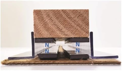 Monopolar Magnetic Tape 1/2" for Maglev Train Science Project Replacement,Thickness 0.12 Inches (Length 10 feet) - Image 3