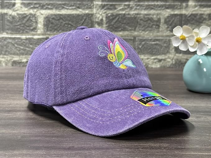 Adjustable Embroidered Animal Baseball Hat for Toddler Kid